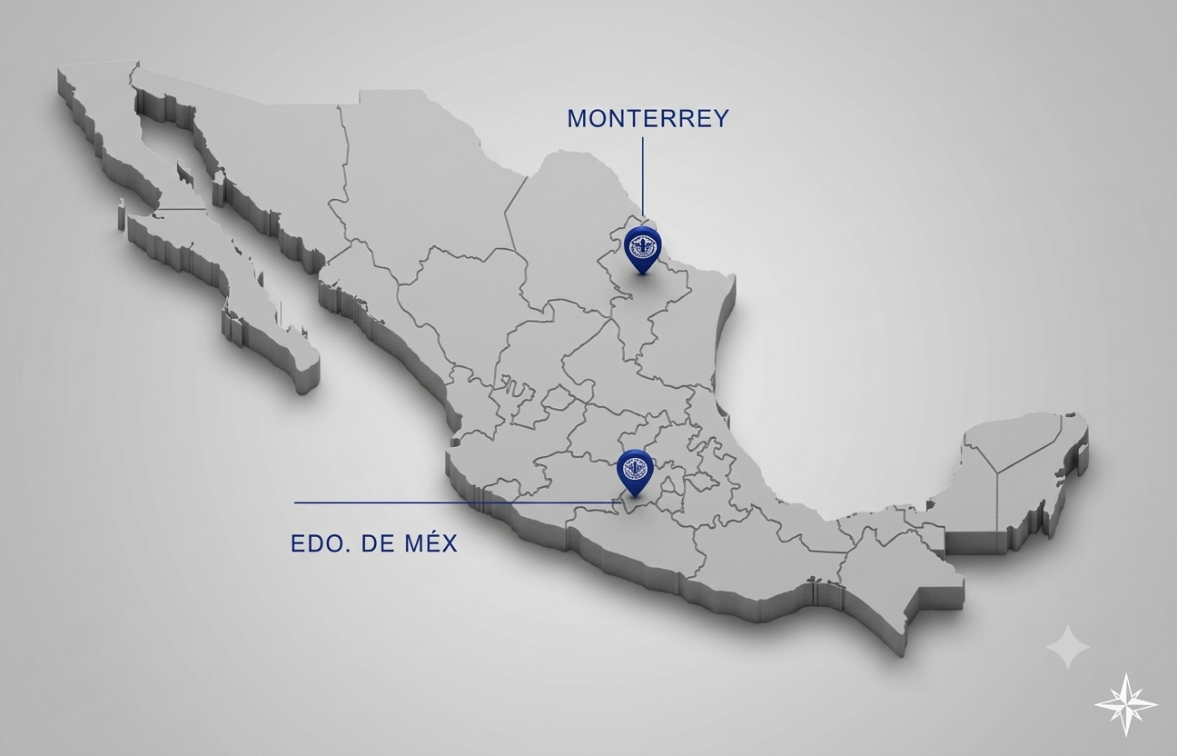 Mapa de distribuidores